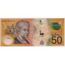 AUSTRALIA 2018 . FIFTY 50 DOLOLAR BANKNOTE . LOWE/FRASER . ALMOST SPECIMEN